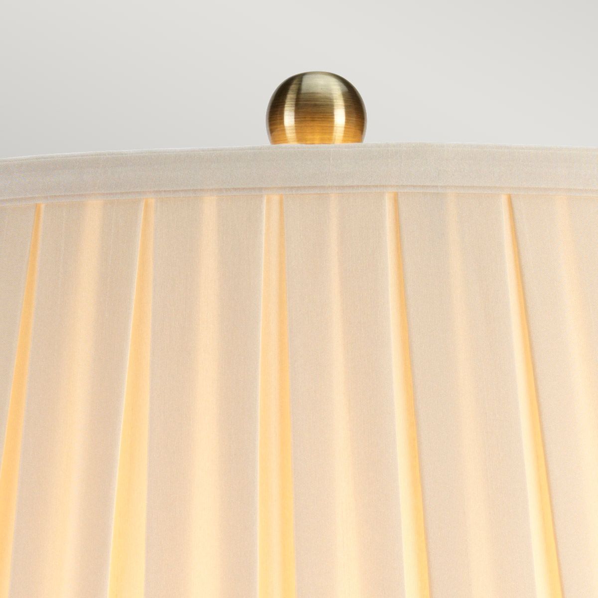 Elstead Morris Single Large Table Lamp - Gold & Black