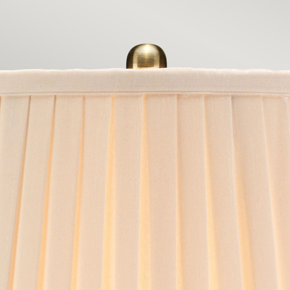 Elstead Morris Single Small Table Lamp - Gold & Black