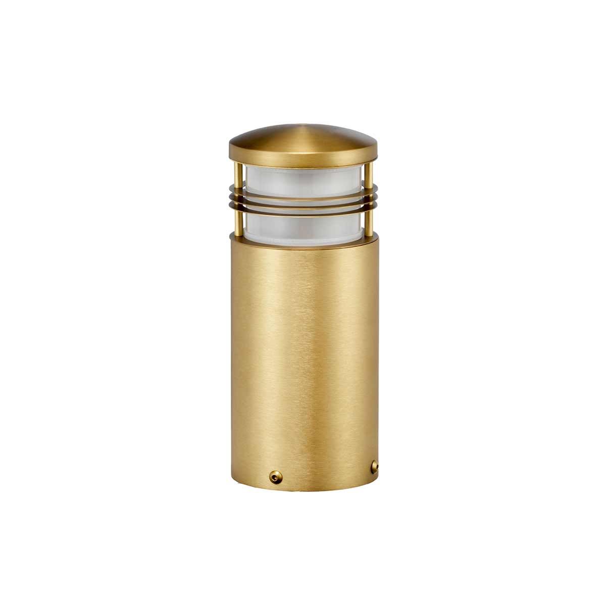 Elstead Newbrighton Single Bollard 250mm - Antique Brass