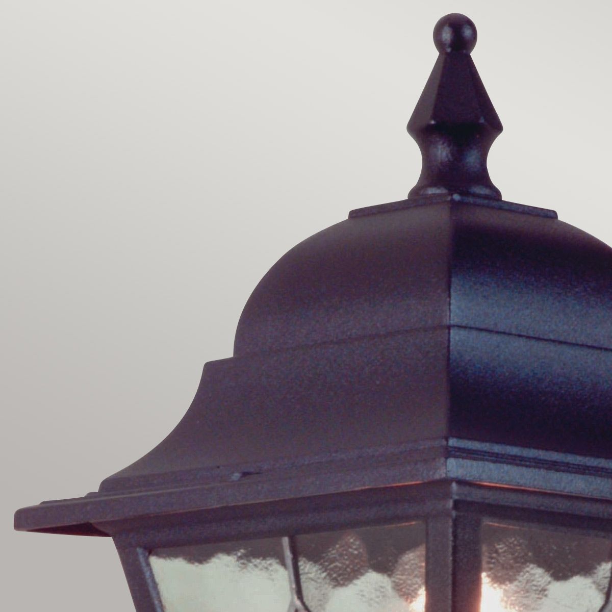 Elstead Norfolk Single Up Wall Lantern - Black