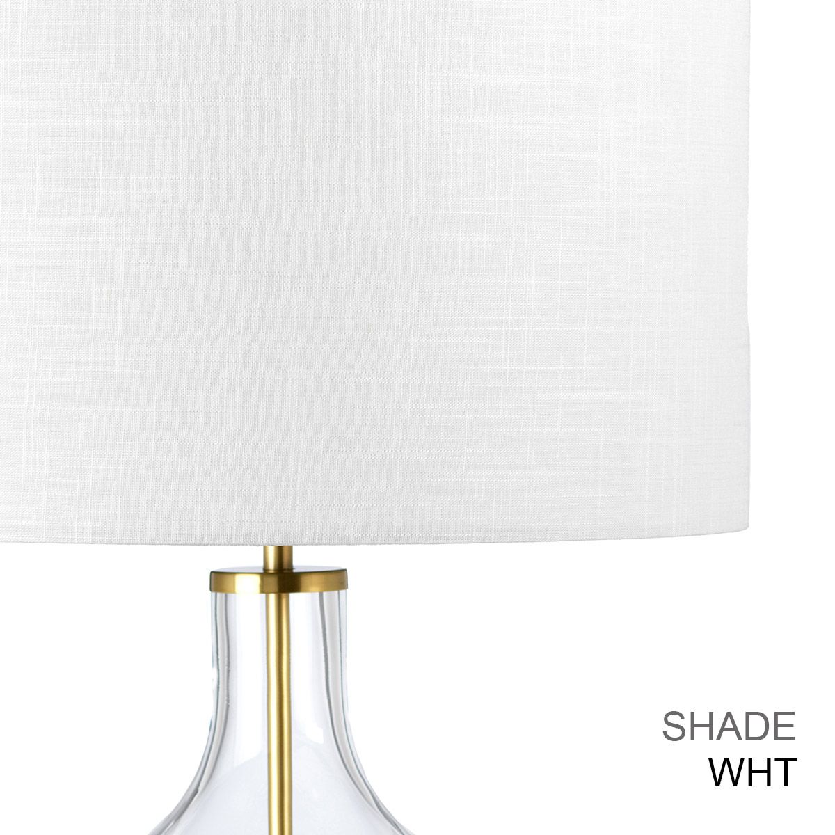Elstead Orb Single Table Lamp - Aged Brass & White Shade