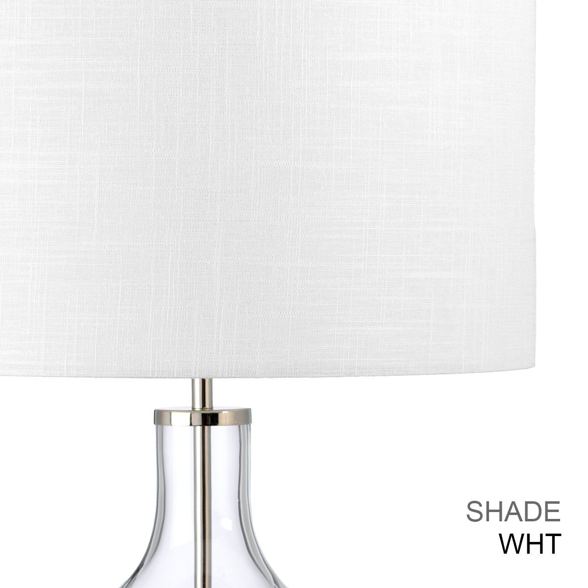 Elstead Orb Single Table Lamp - Polished Nickel & Black Shade