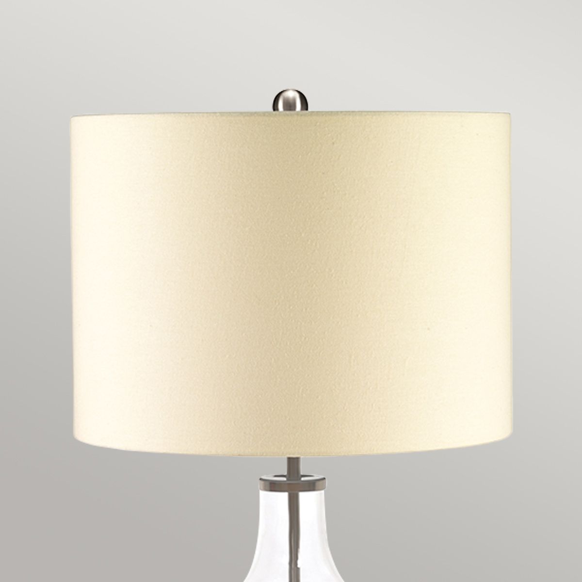 Elstead Orb Single Table Lamp - Clear