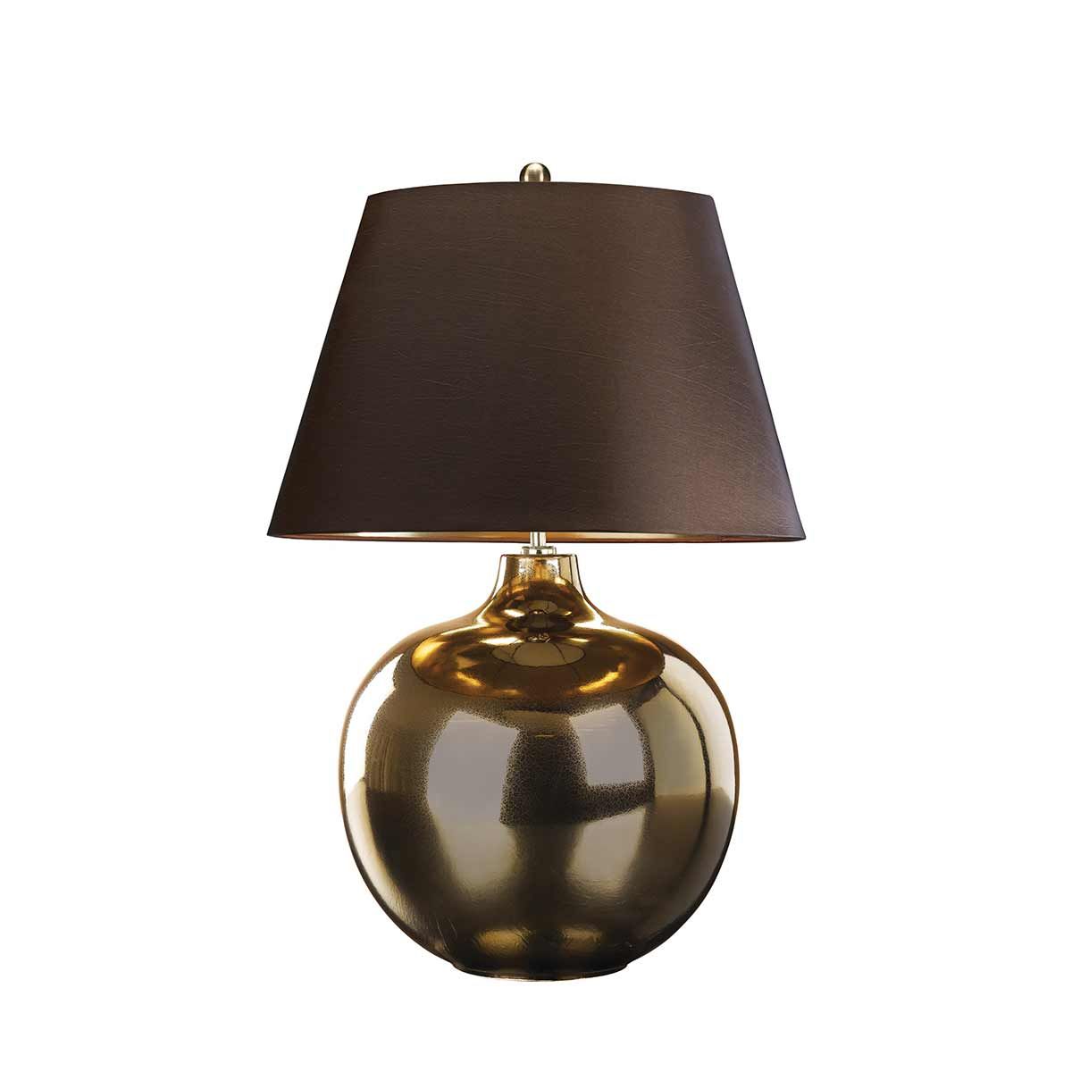 Elstead Ottoman Single Table Lamp - Bronze