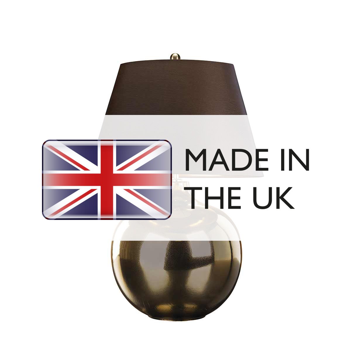 Elstead Ottoman Single Table Lamp - Bronze