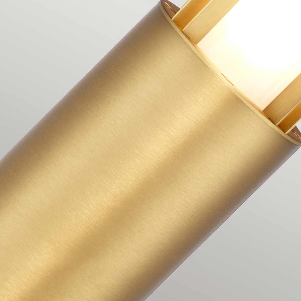 Elstead Paignton Single Bollard 700mm - Antique Brass
