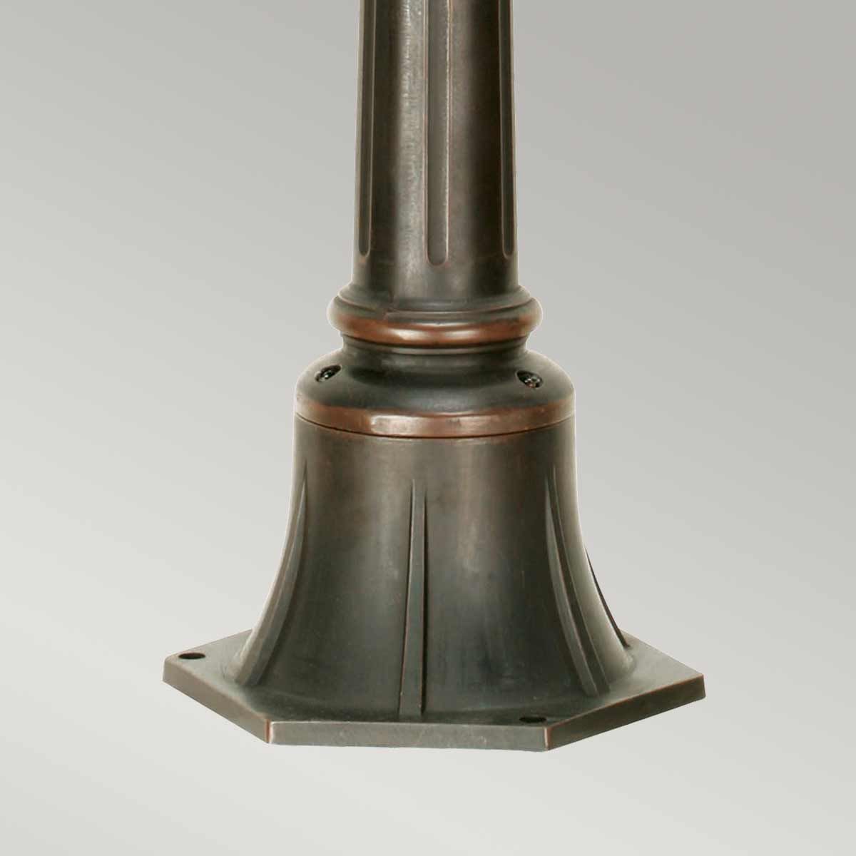 Elstead Philadelphia Single Medium Pillar - Old Bronze