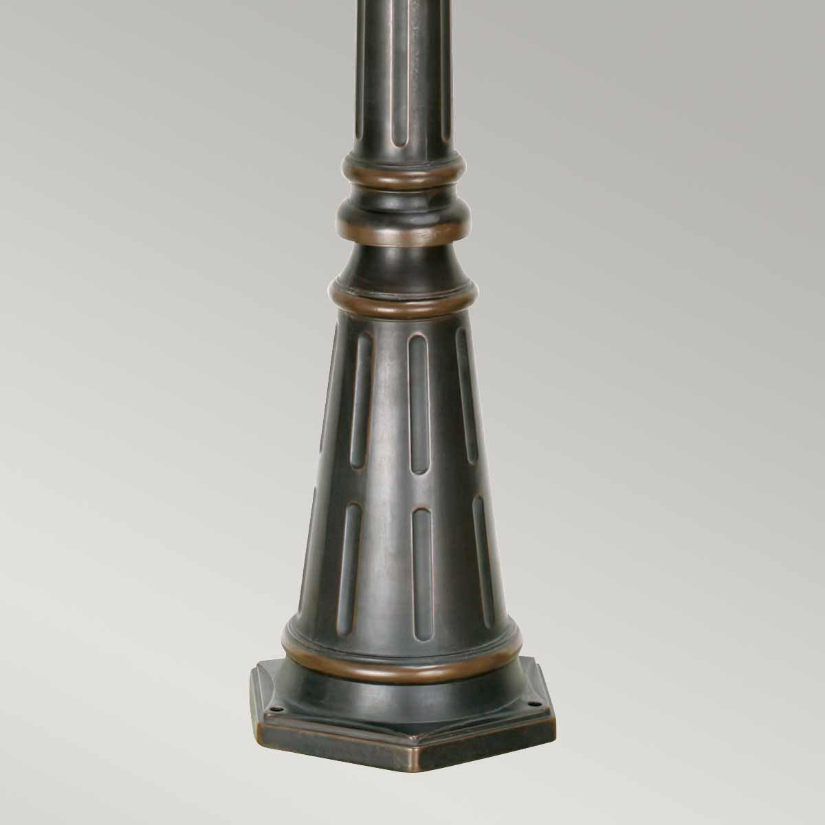 Elstead Philadelphia 3 Light Large Lamp Post - Old Bronze
