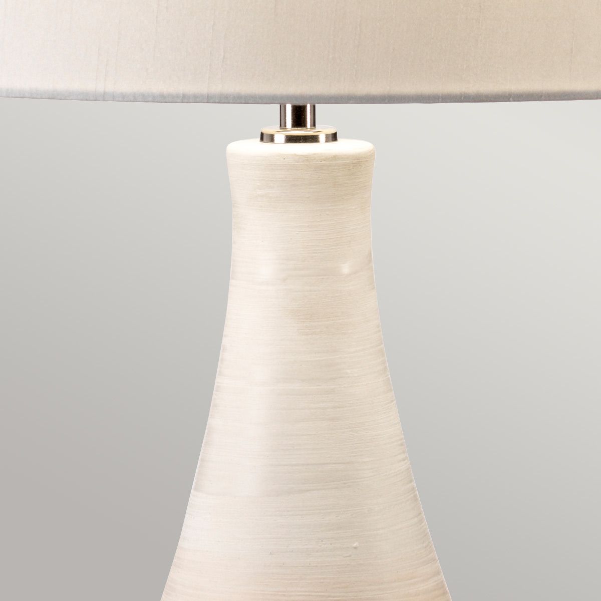 Elstead Pinner Single Table Lamp - Subtle Pink & Matt Cream