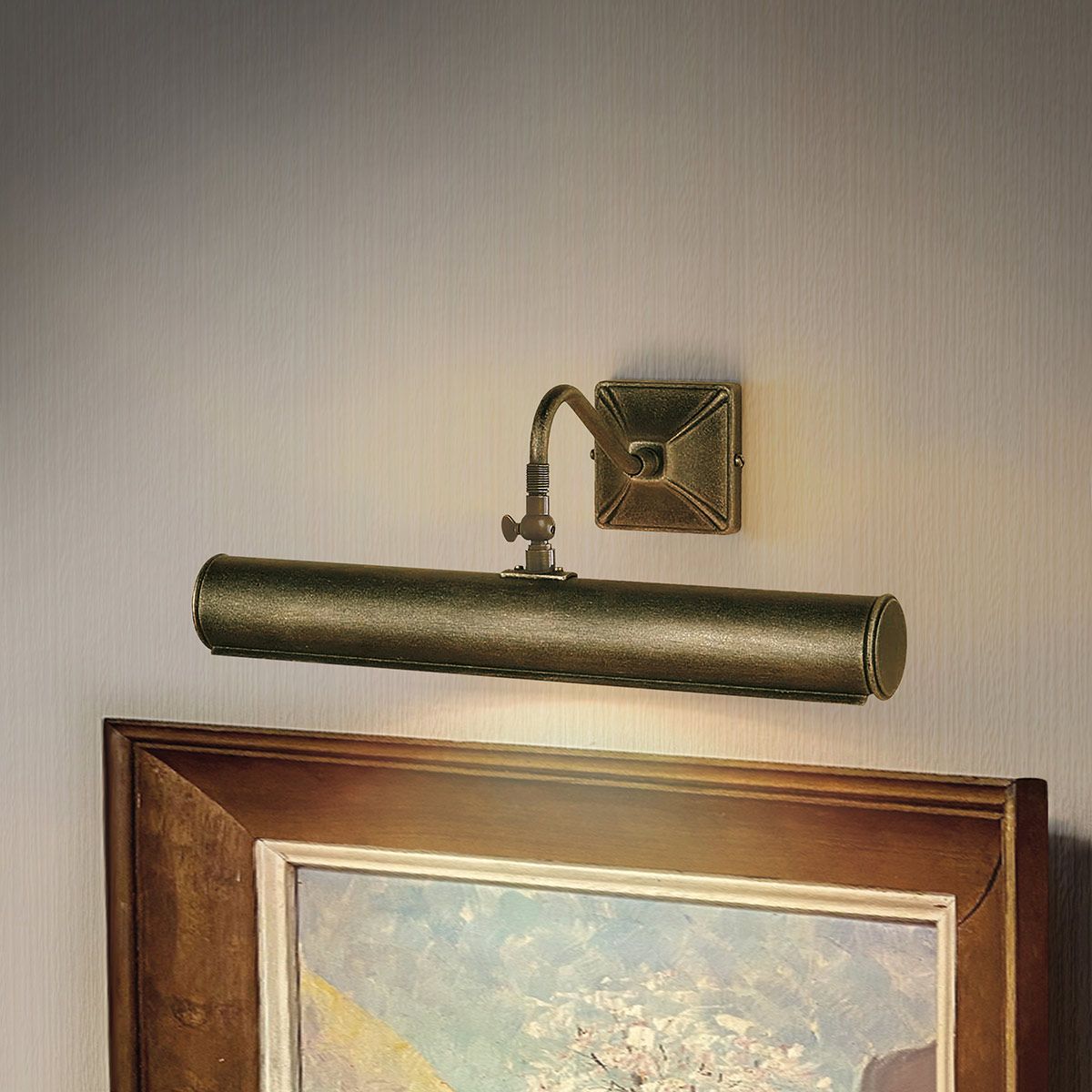 Elstead Picture Light 2 Light Large - Black Gold
