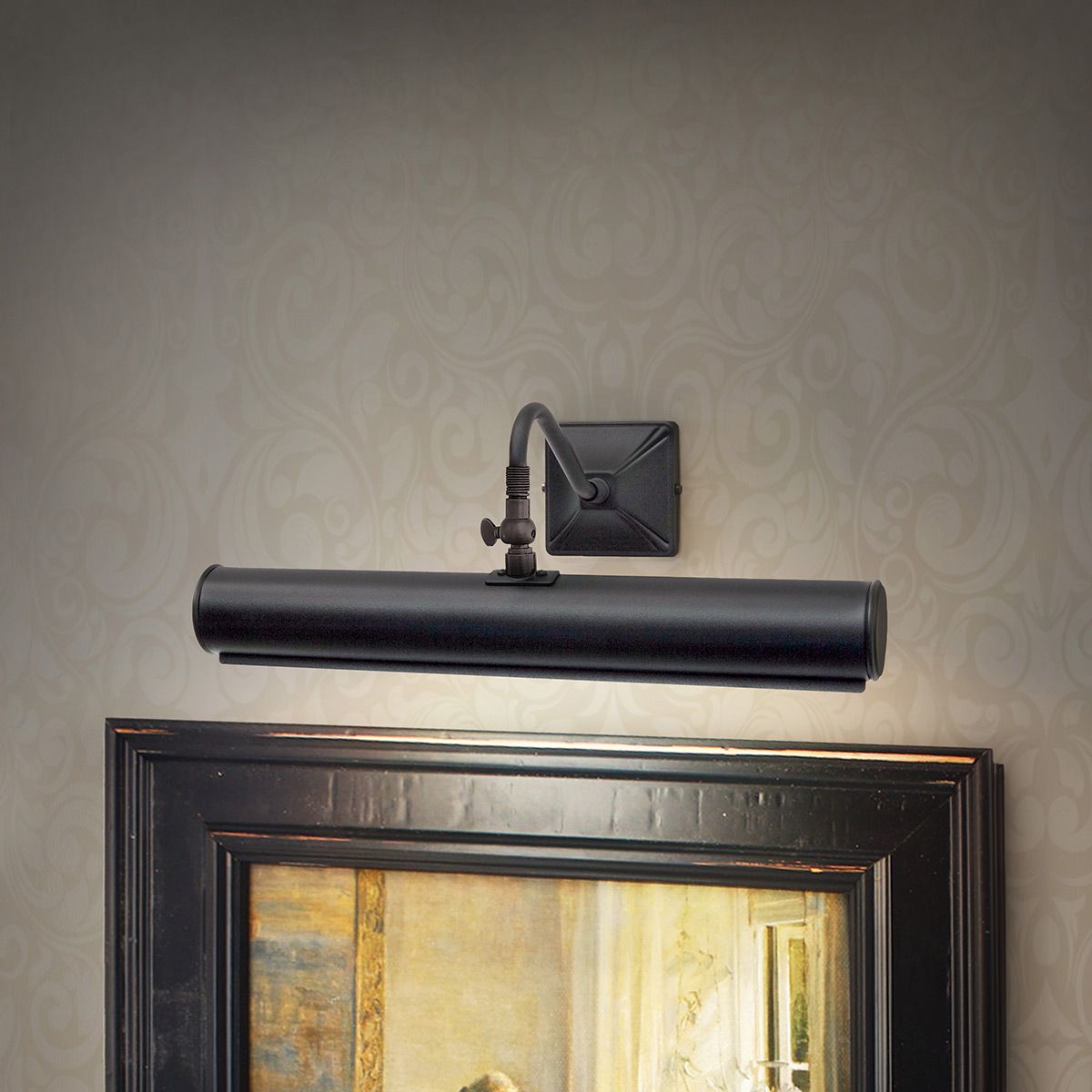 Elstead Picture Light 2 Light Large - Black