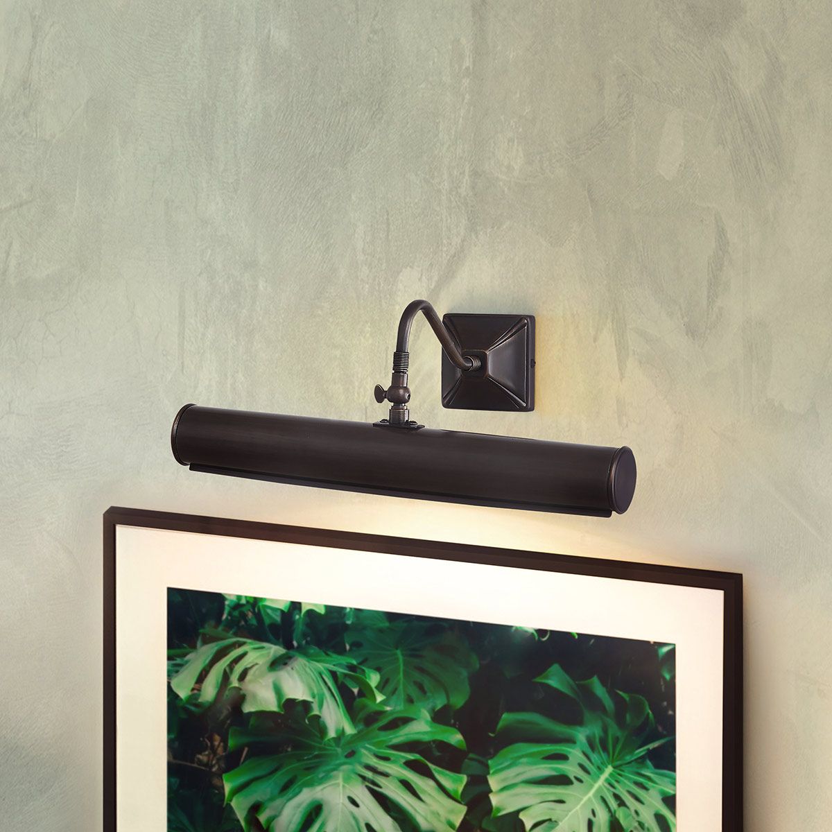 Elstead Picture Light 2 Light Large - Dark Bronze