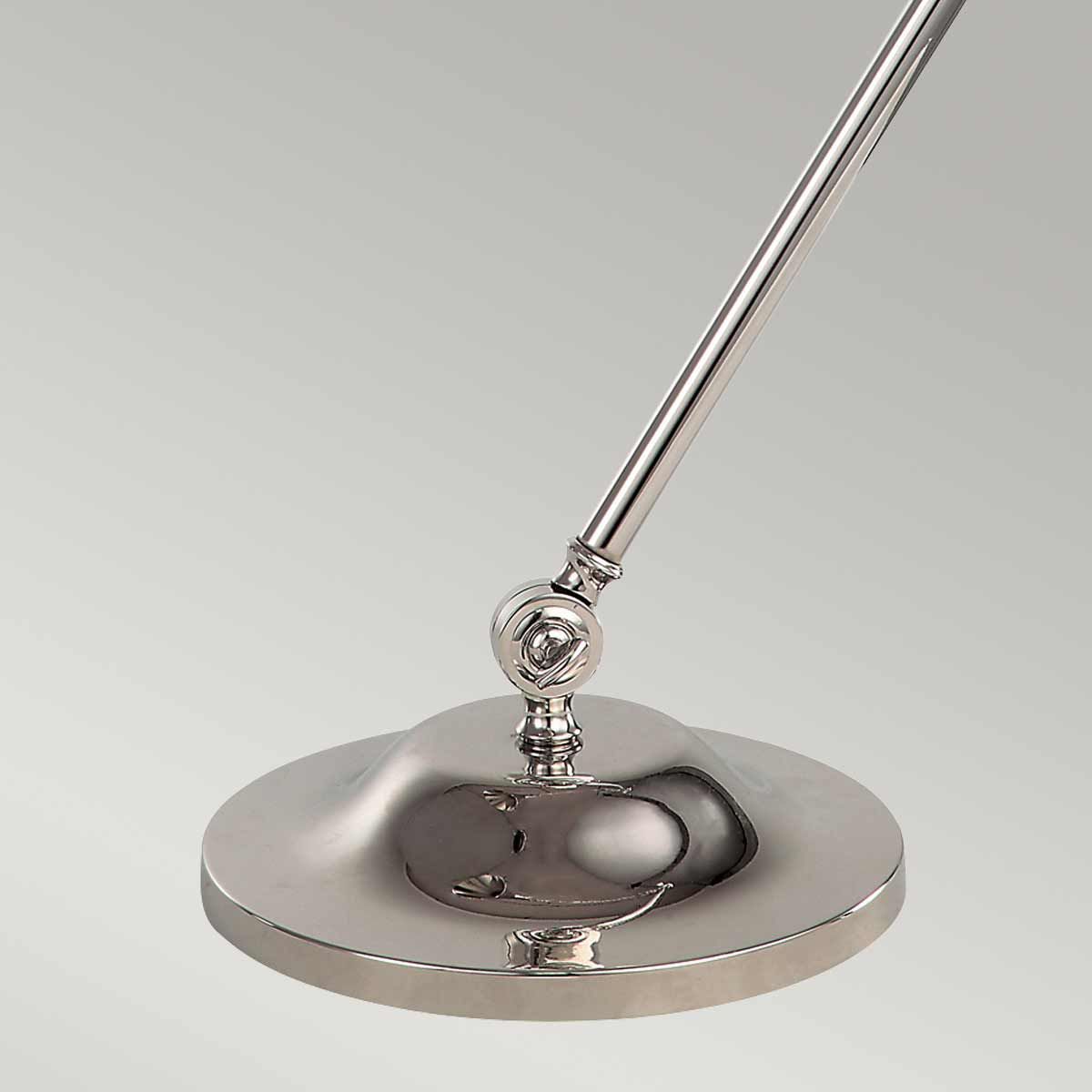 Elstead Provence Single Table Lamp - Polished Nickel
