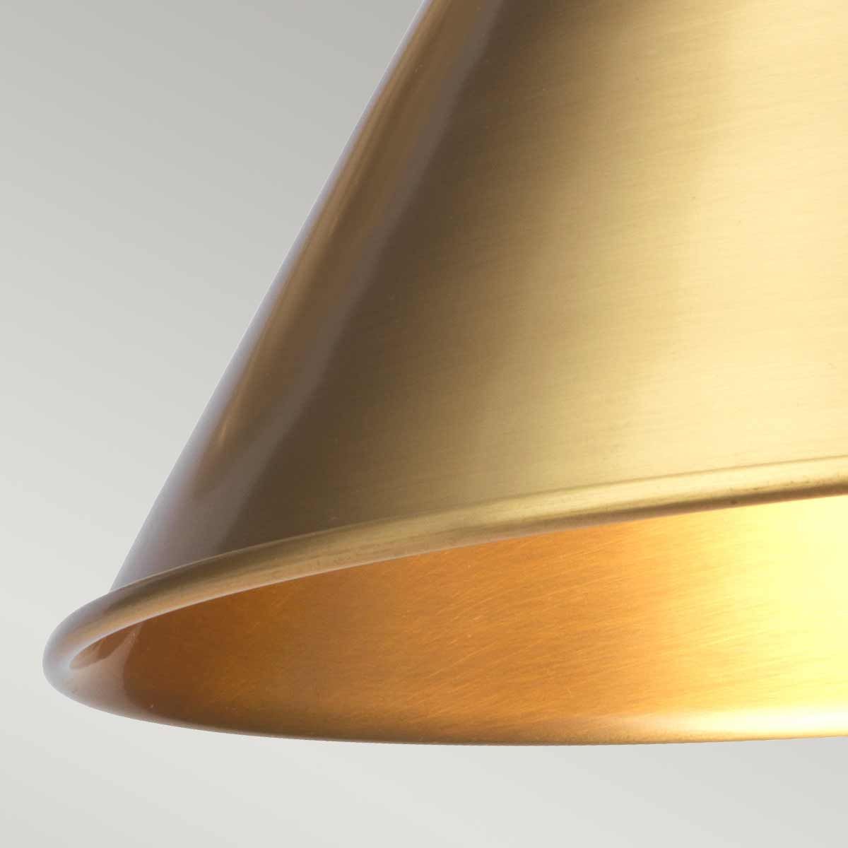 Elstead Provence Single Wall Light - Aged Brass