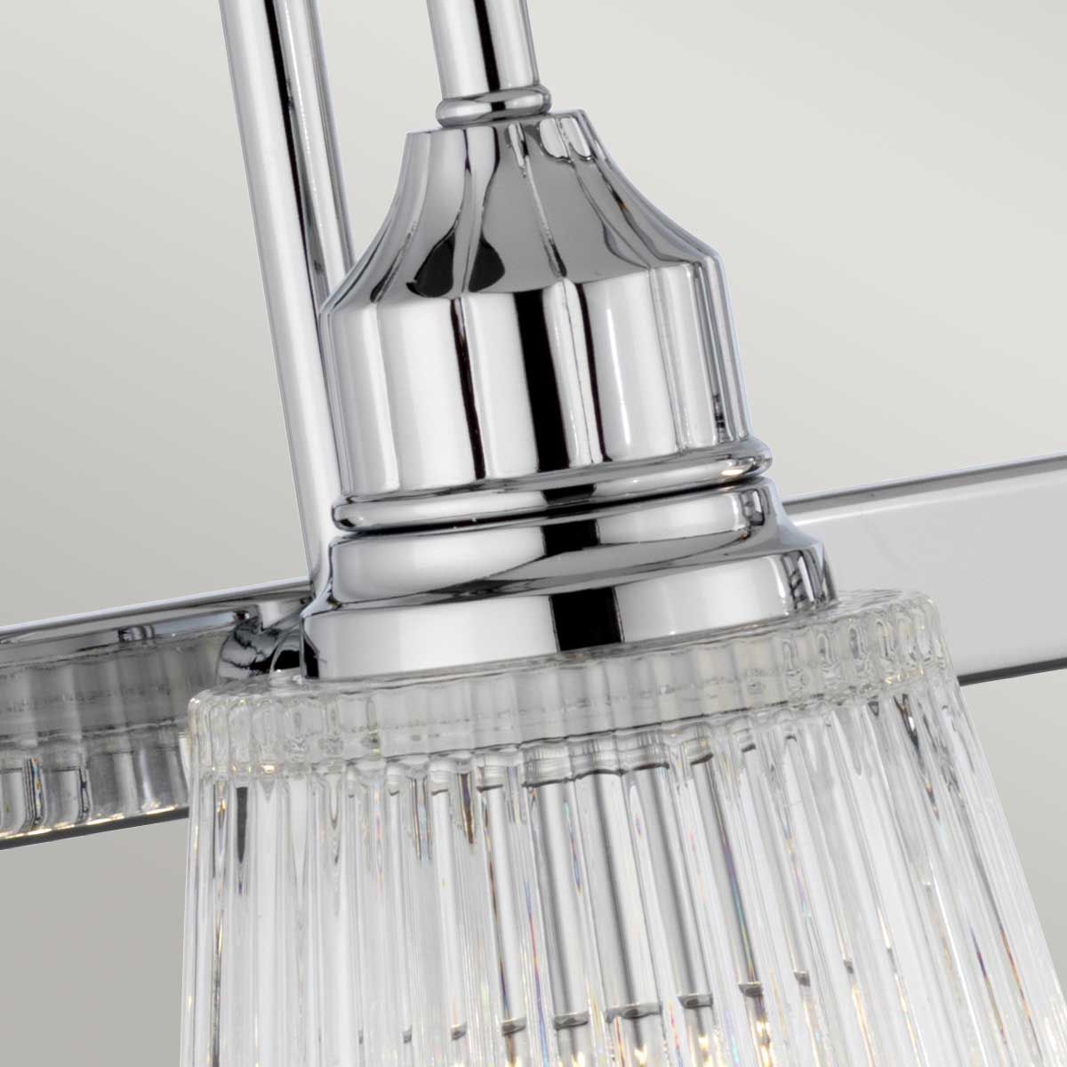 Quintiesse Addison 4 Light Bathroom Wall Light - Polished Chrome