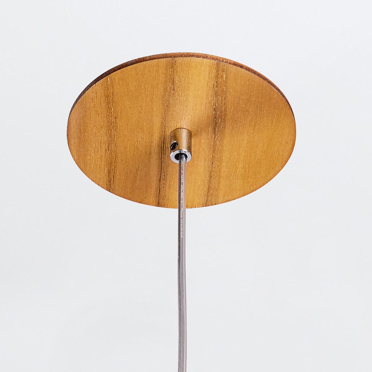 Quintiesse Angular Pendant Light - Teak Veneer