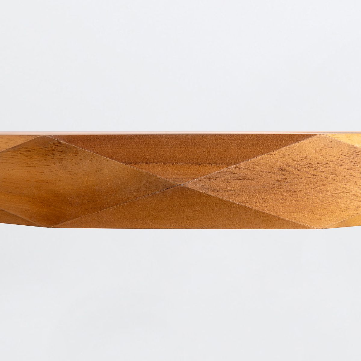 Quintiesse Angular LED Pendant Light - Teak Veneer