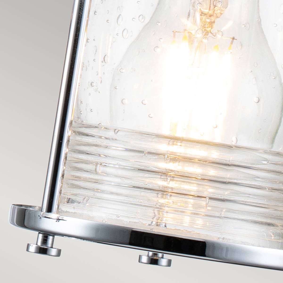 Quintiesse Ashland Bay 3 Light Bathroom Wall Light - Chrome