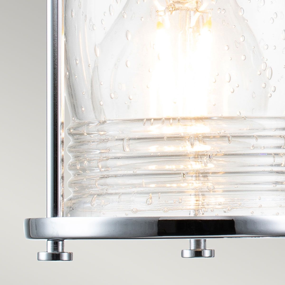 Quintiesse Ashland Bay 4 Light Bathroom Wall Light - Chrome