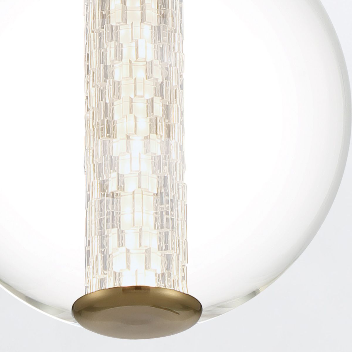 Quintiesse Atomo 1 Light Adjustable Pendant - Gold
