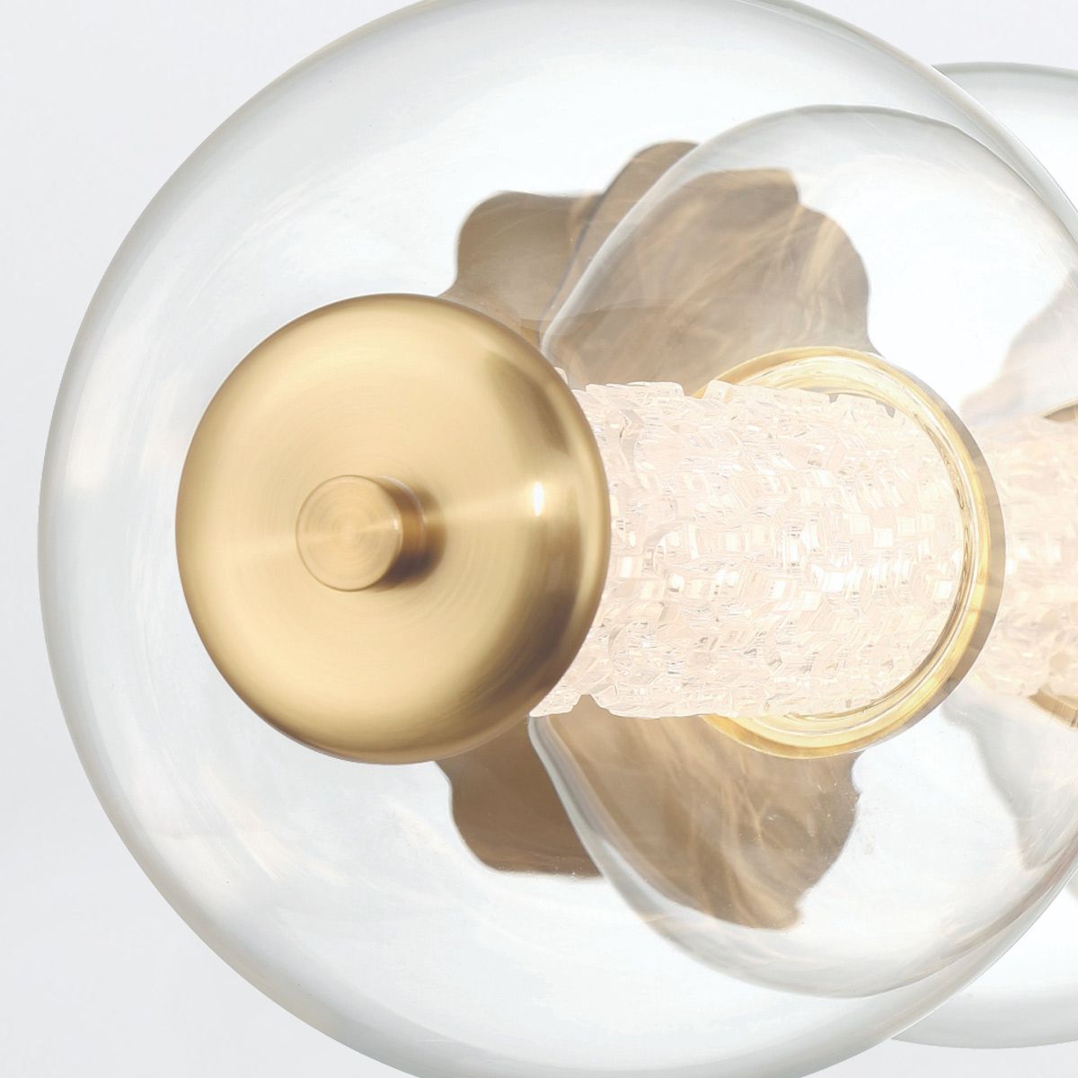 Quintiesse Atomo 4 Light Wall Light - Gold