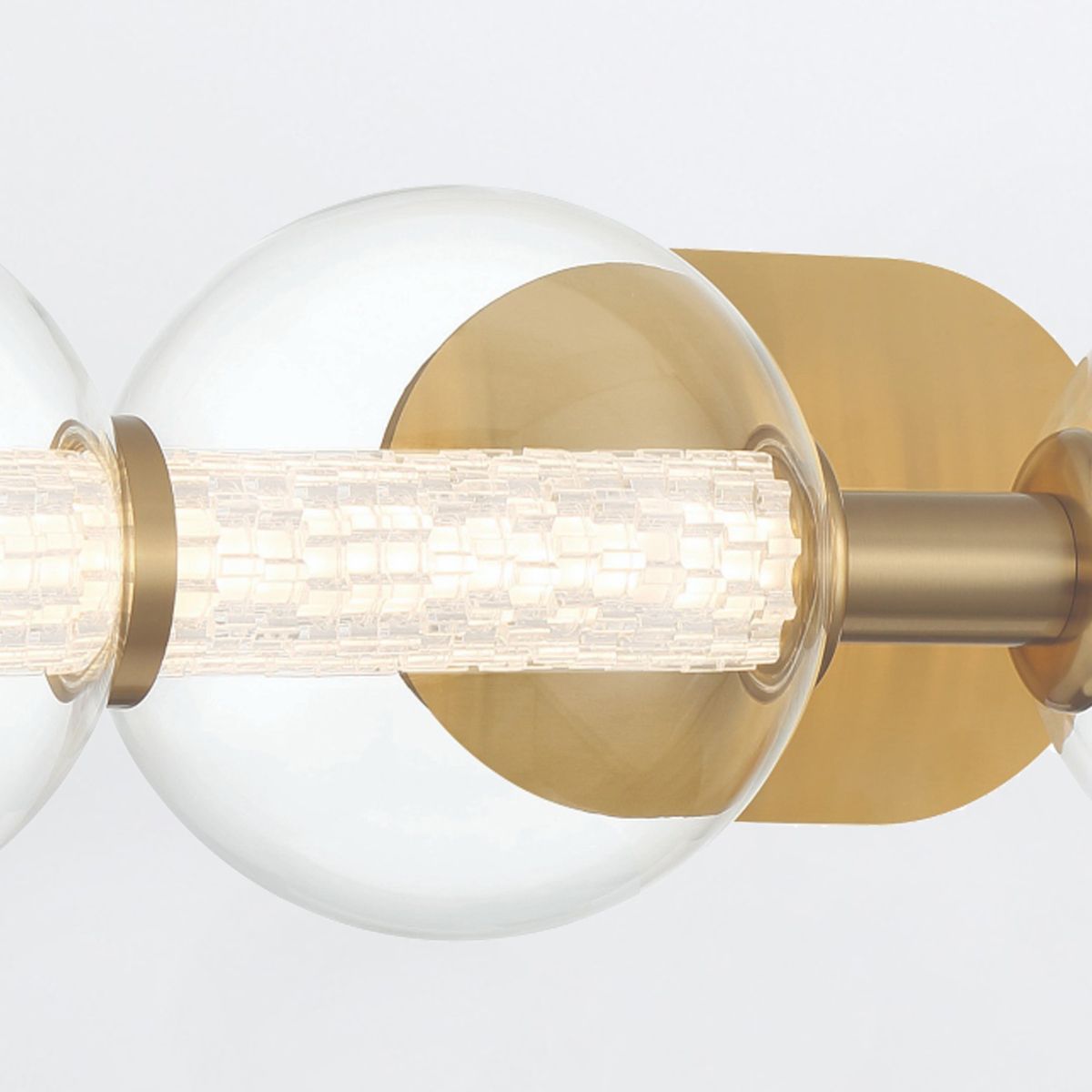 Quintiesse Atomo 4 Light Wall Light - Gold