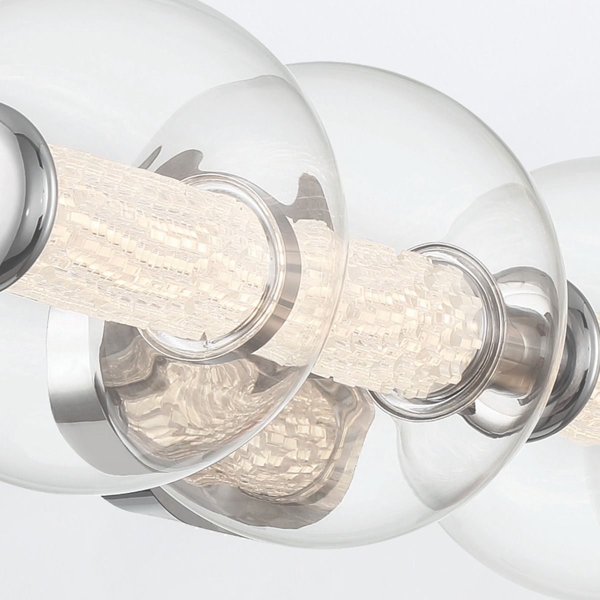 Quintiesse Atomo 4 Light Wall Light - Polished Chrome