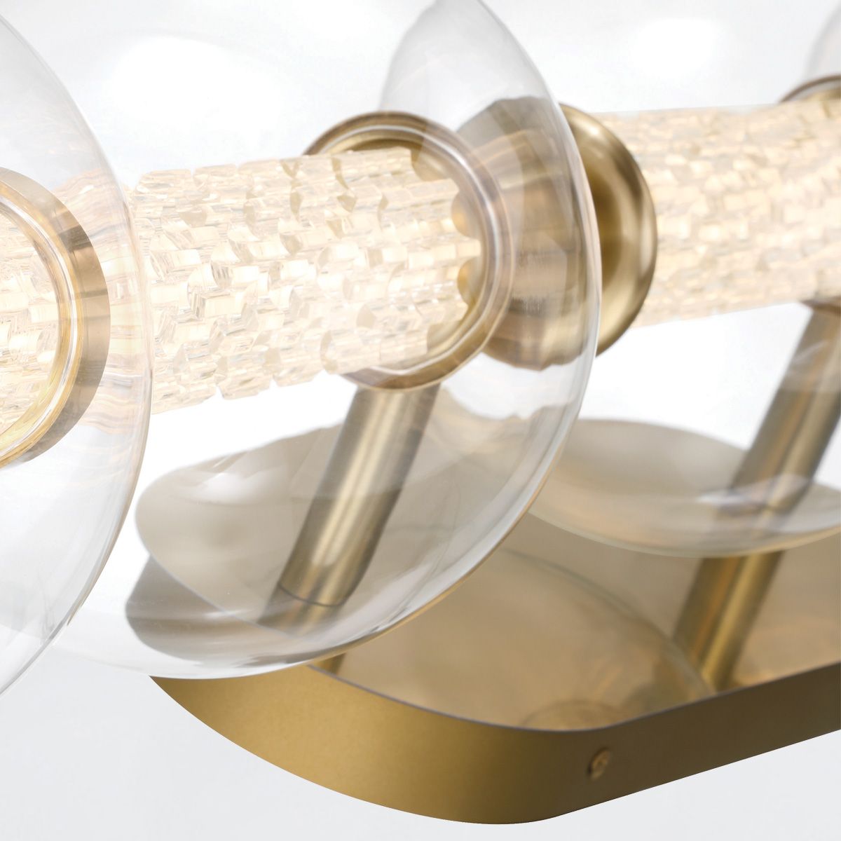 Quintiesse Atomo 5 Light Wall Light - Gold