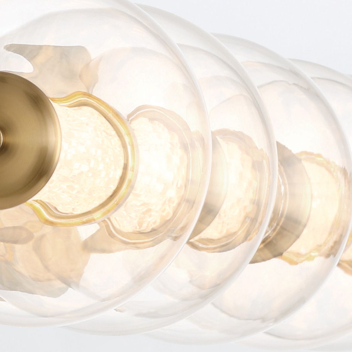 Quintiesse Atomo 5 Light Wall Light - Gold