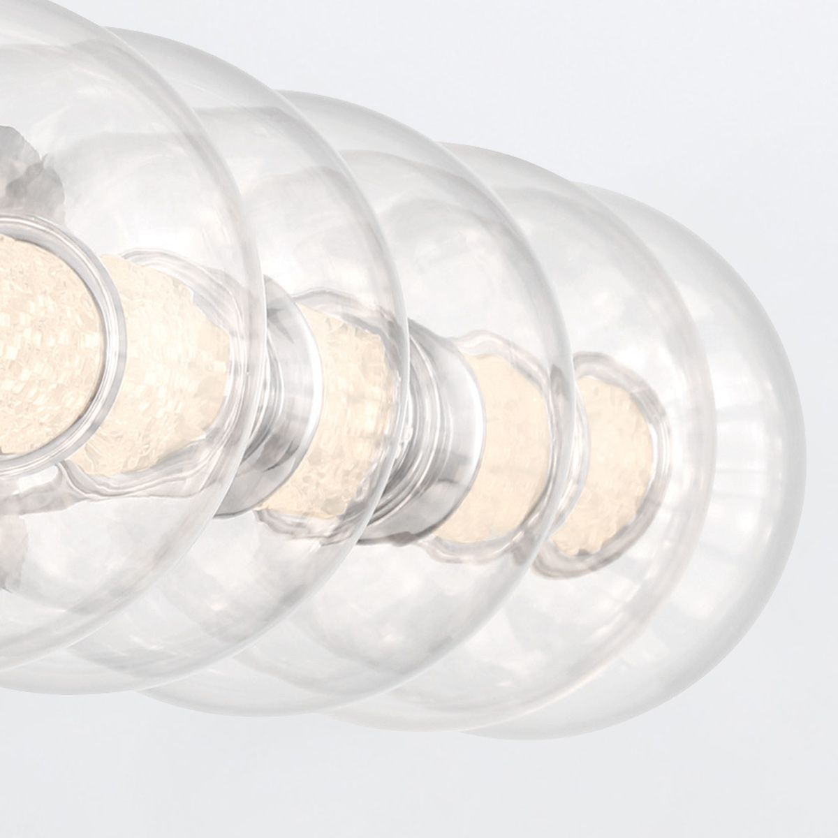 Quintiesse Atomo 5 Light Wall Light - Polished Chrome