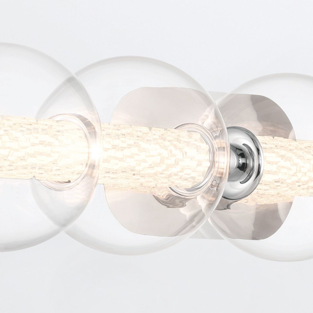 Quintiesse Atomo 5 Light Wall Light - Polished Chrome