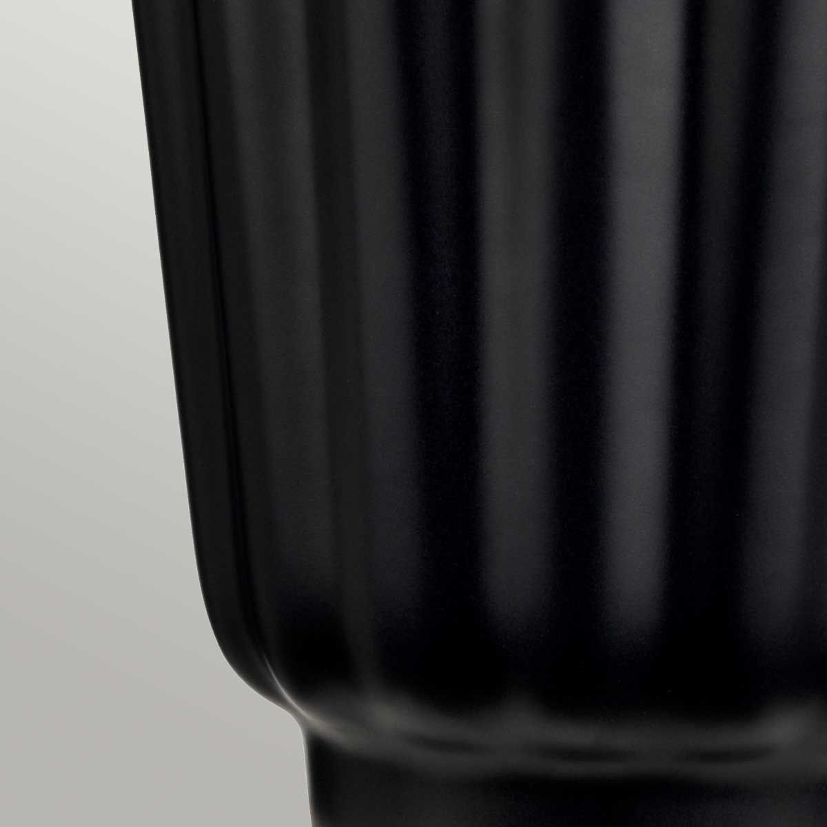 Quintiesse Bexley Single Table Lamp - Black & Brushed Brass