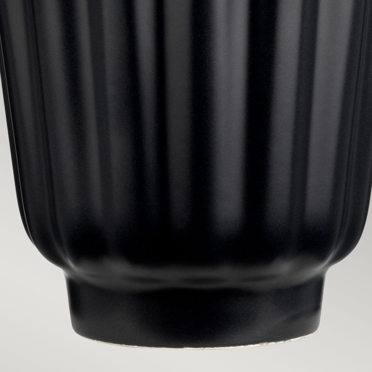 Quintiesse Bexley Single Table Lamp - Black & Polished Nickel
