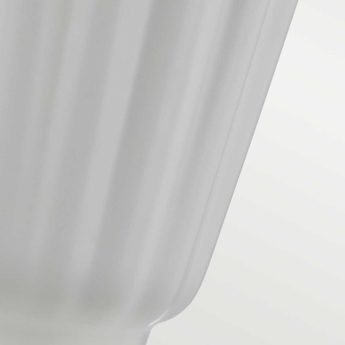 Quintiesse Bexley Single Table Lamp - White & Brushed Brass