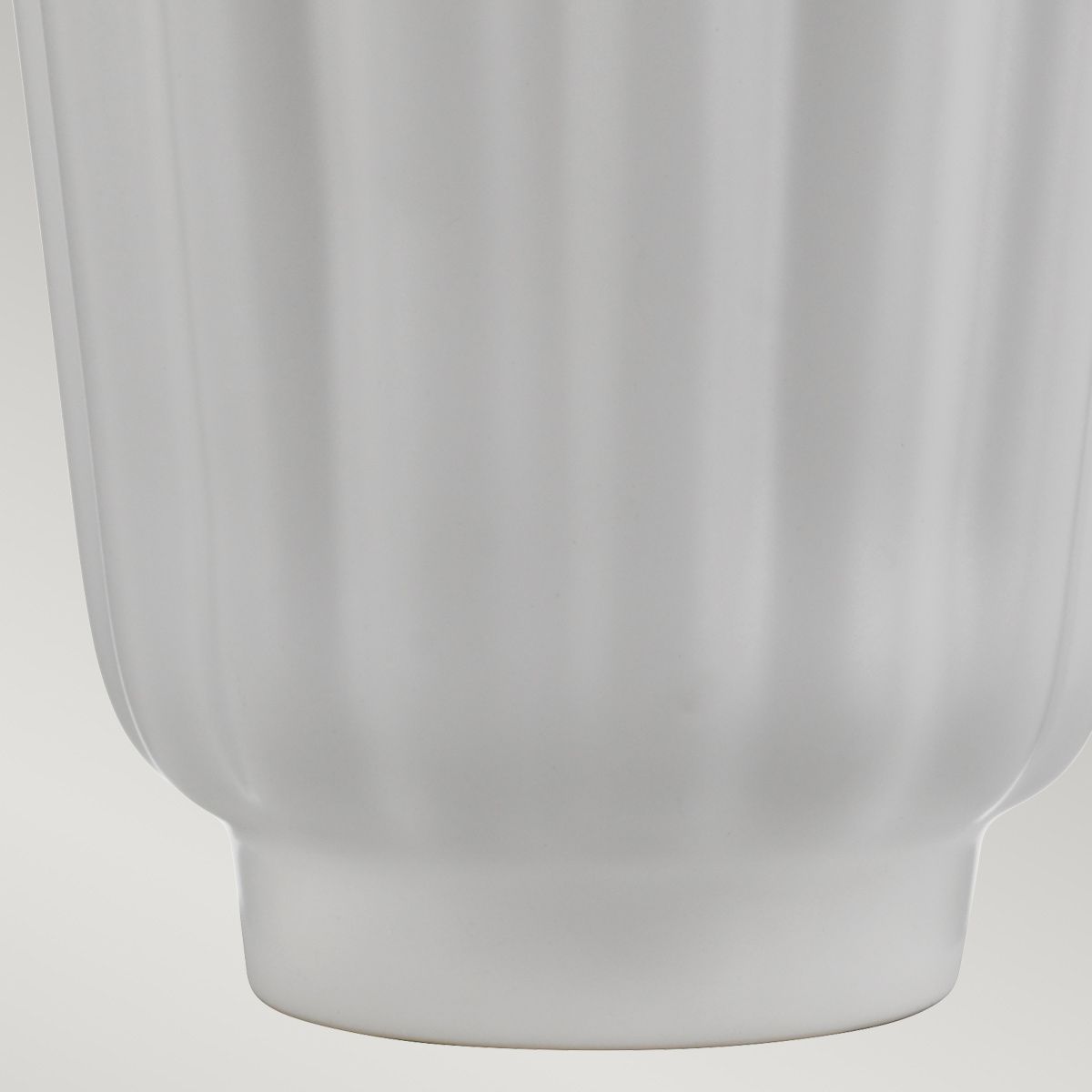 Quintiesse Bexley Single Table Lamp - White & Polished Nickel