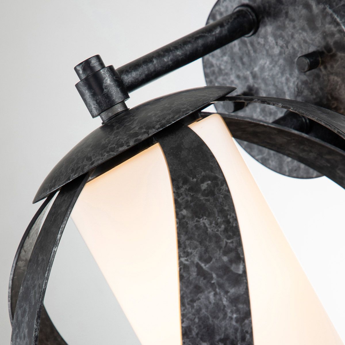 Quintiesse Blacksmith Single Wall Light - Old Black