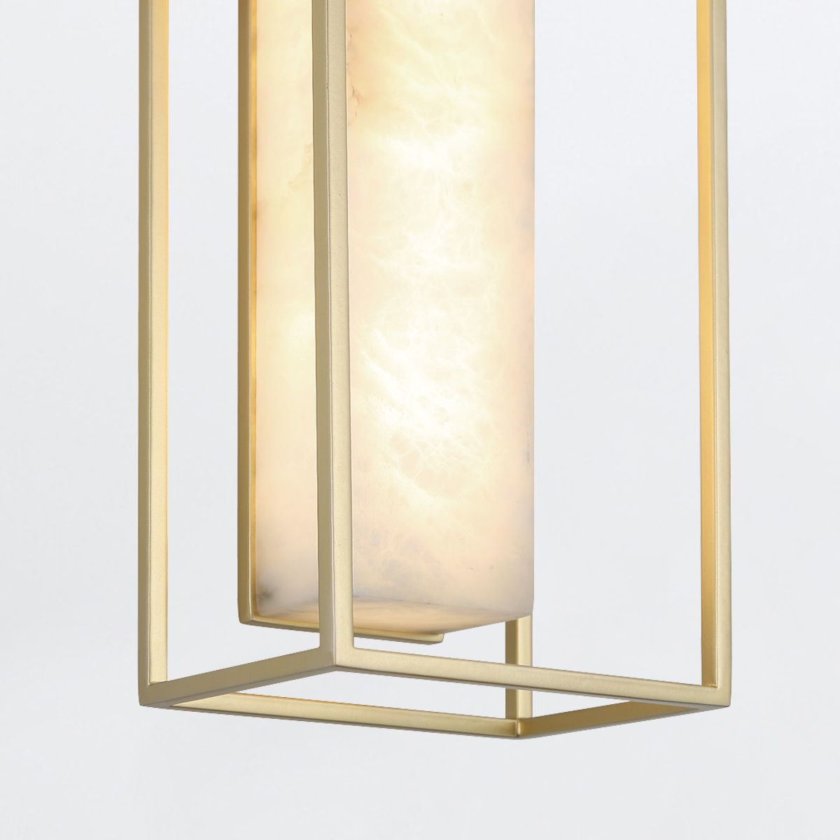 Quintiesse Blakley 1 Light Wall Light Large - Matte Gold