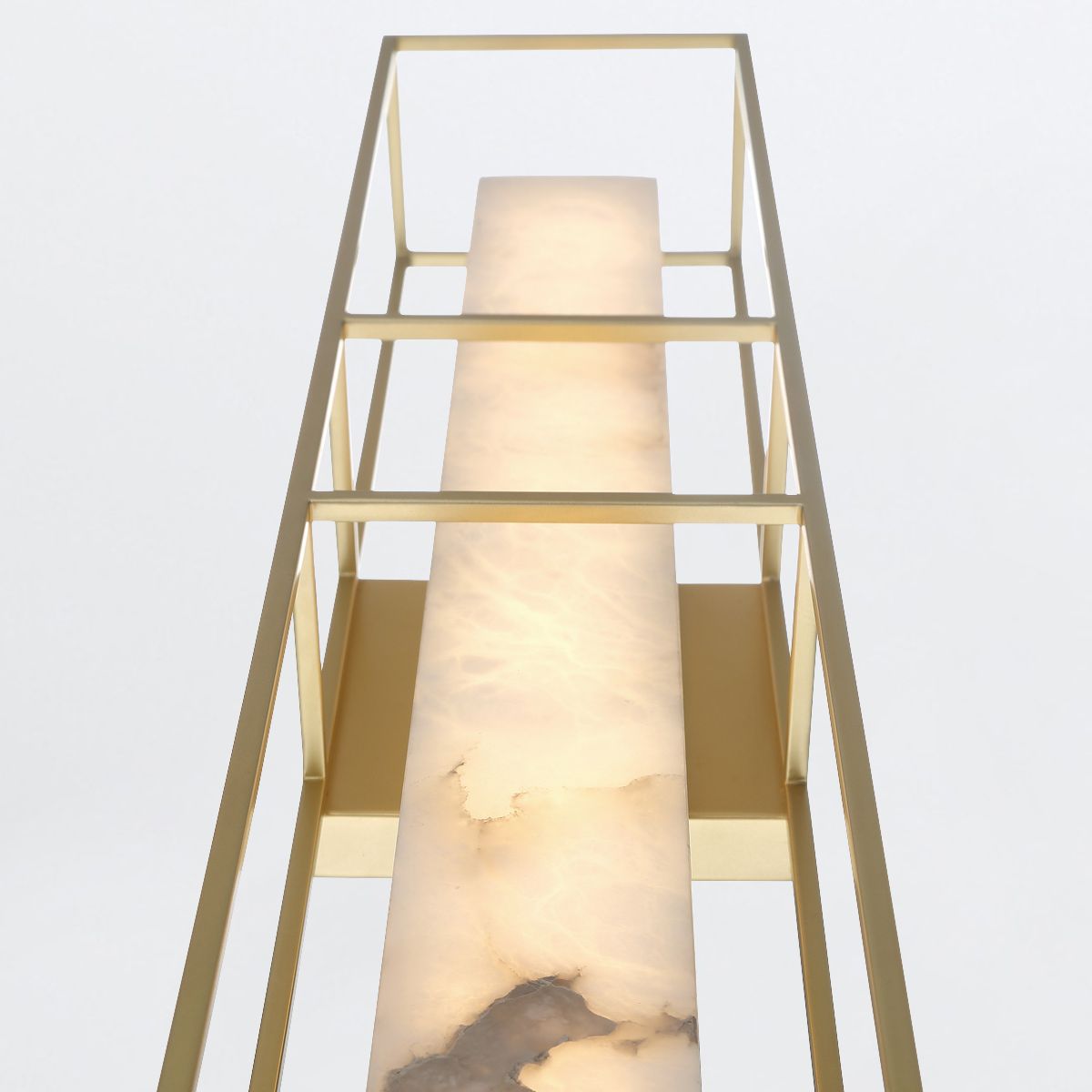 Quintiesse Blakley 1 Light Wall Light Large - Matte Gold