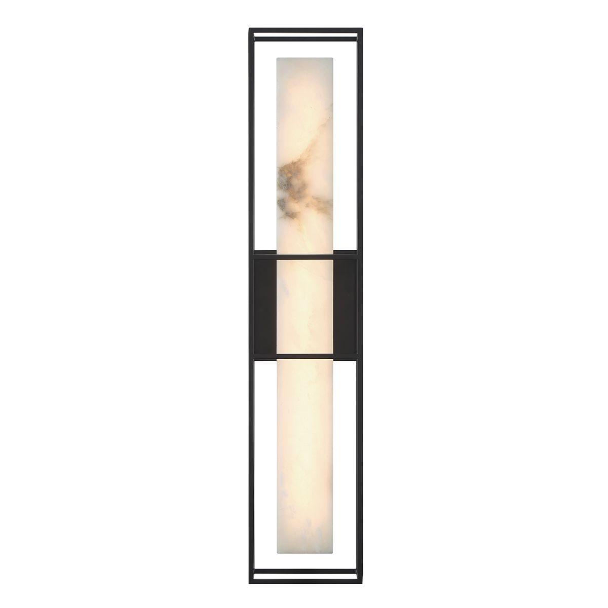 Quintiesse Blakley 1 Light Wall Light Large - Matte Black
