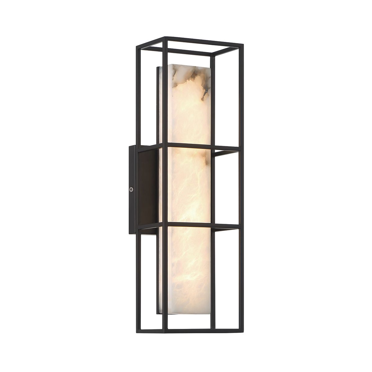 Quintiesse Blakley 1 Light Wall Light Medium - Matte Black