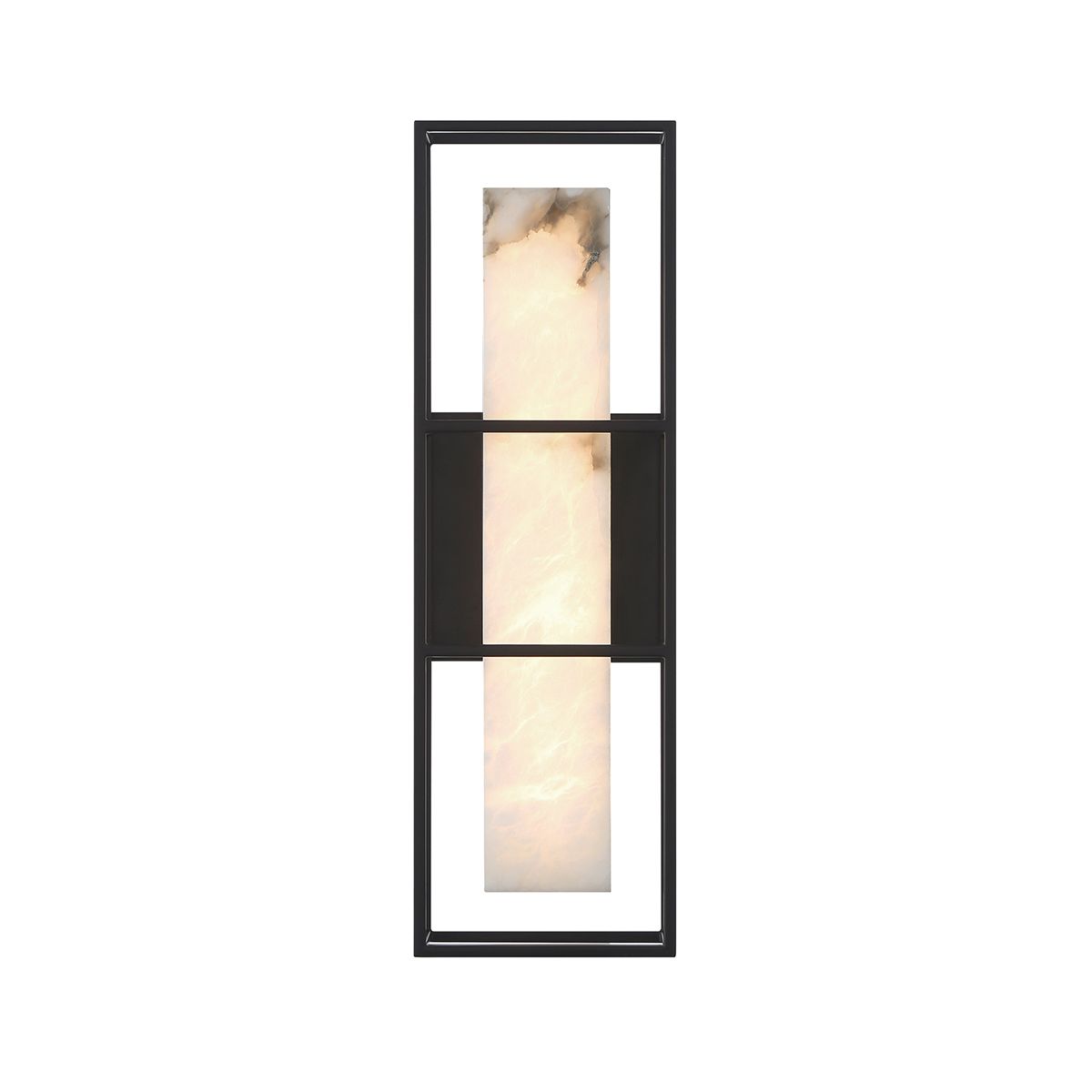 Quintiesse Blakley 1 Light Wall Light Medium - Matte Black