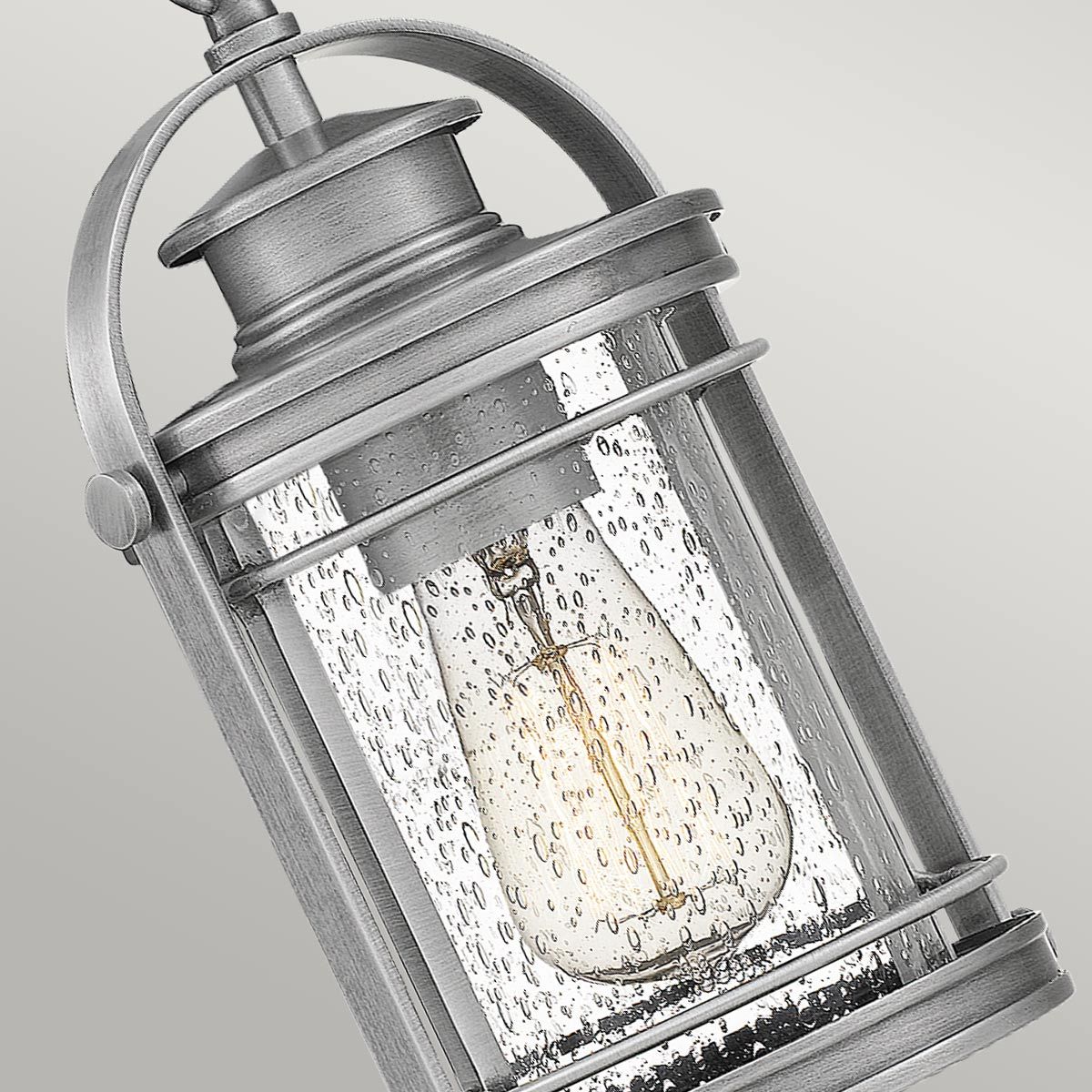 Quintiesse Booker Single Small Chain Lantern - Aluminium