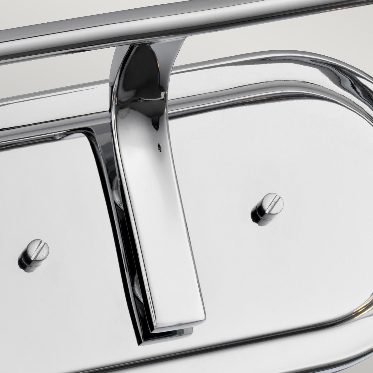 Quintiesse Braelyn 2 Light Bathroom Wall Light - Polished Chrome