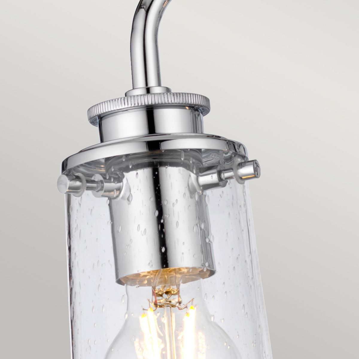 Quintiesse Braelyn 3 Light Bathroom Wall Light - Polished Chrome