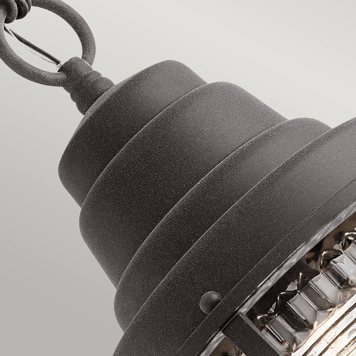 Quintiesse Chance Harbor Single Chain Lantern - Weathered Zinc