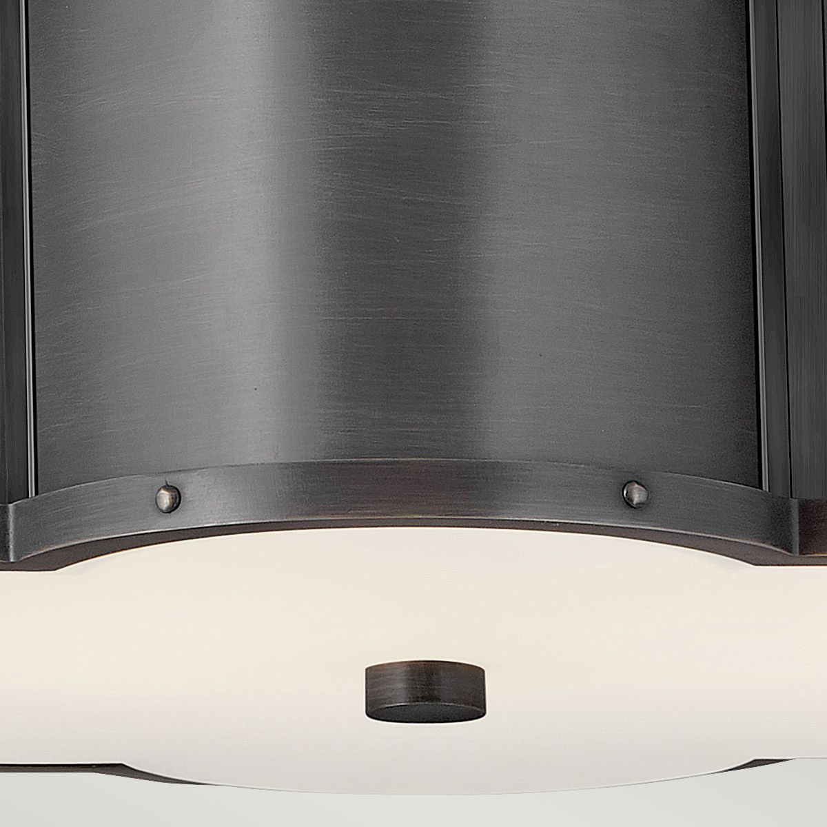 Quintiesse Chance 2 Light Semi-Flush Fitting - Blackened Brass