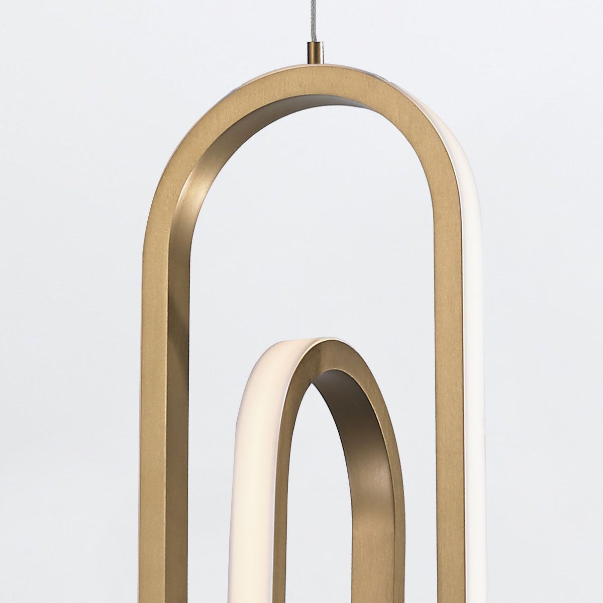 Quintiesse Demark Pendant - Matte Gold