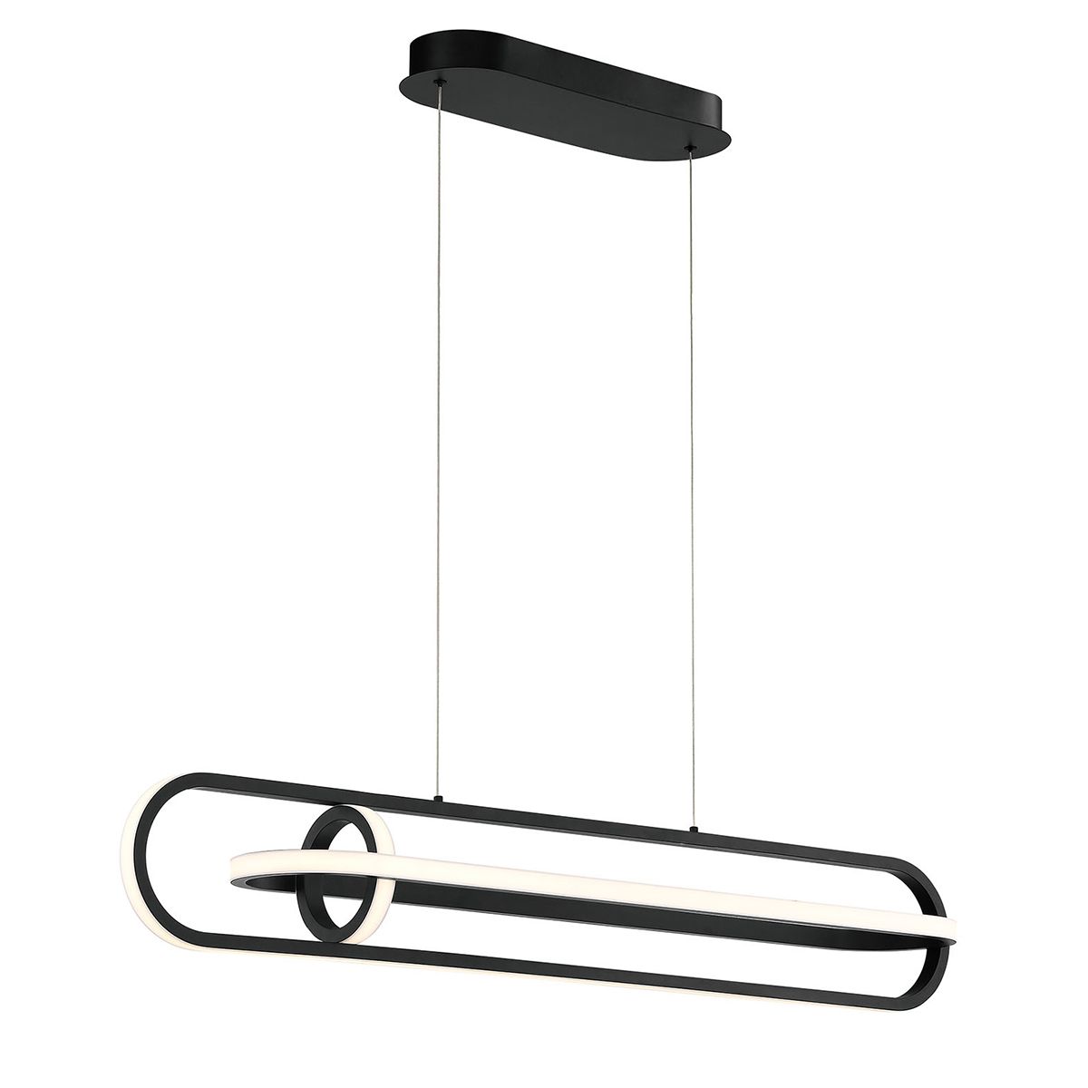Quintiesse Demark Linear Pendant - Matte Black