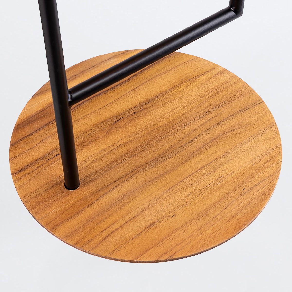 Quintiesse Dot Table Lamp - Teak Veneer
