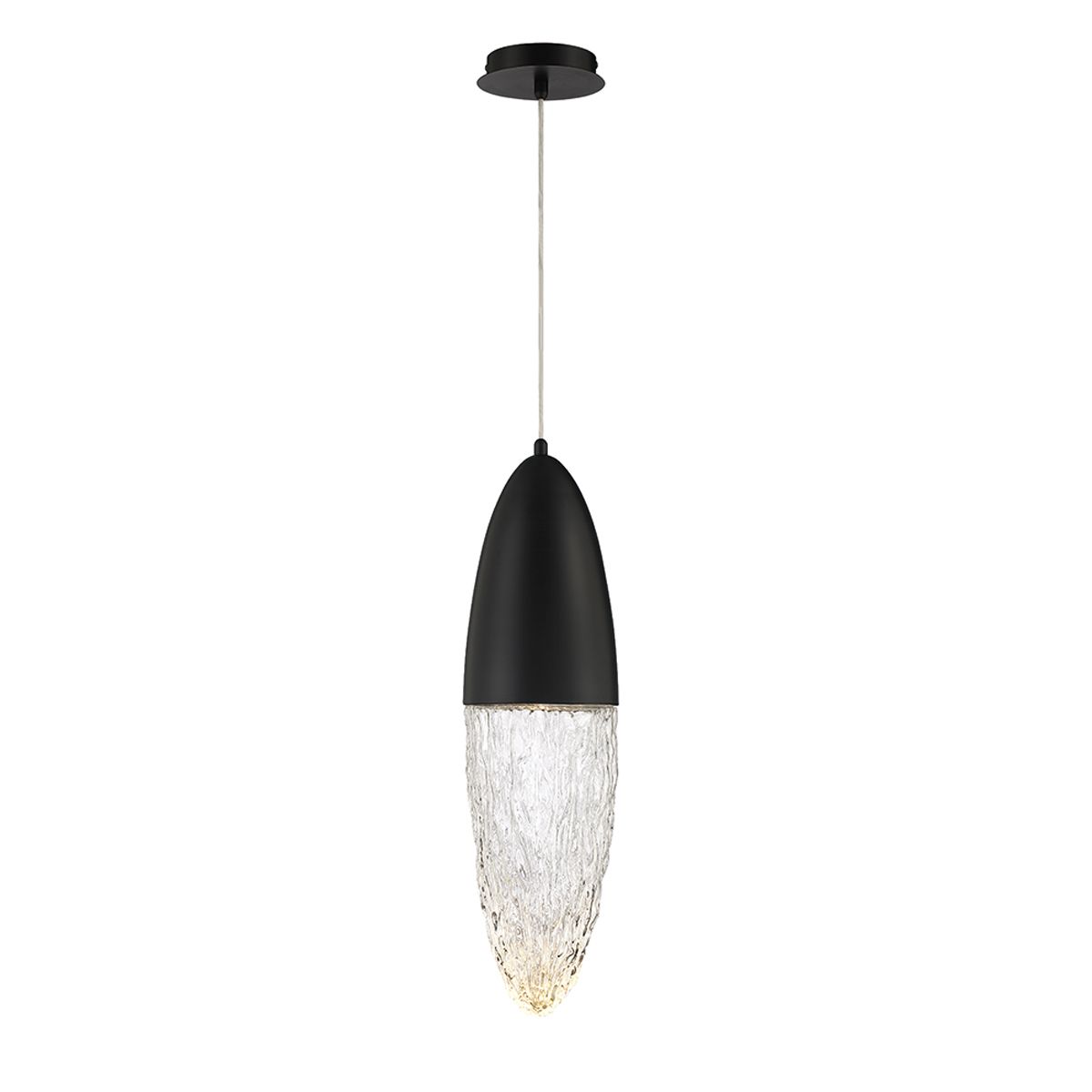 Quintiesse Ecrou Pendant - Matte Black